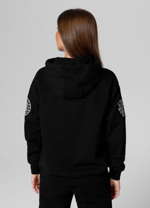 Frauen Oversize Hoodie Tyrian - Schwarz