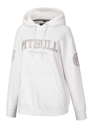 Frauen Oversize Hoodie Tyrian - Offwhite