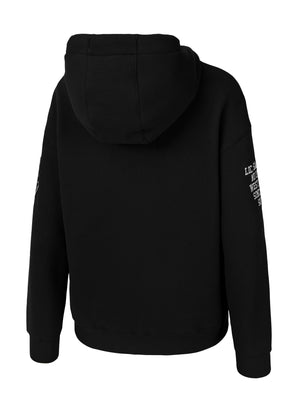 Frauen Oversize Hoodie Tyrian - Schwarz