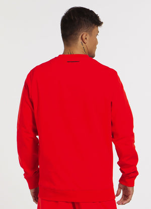Sweatshirt Beyer - Rot