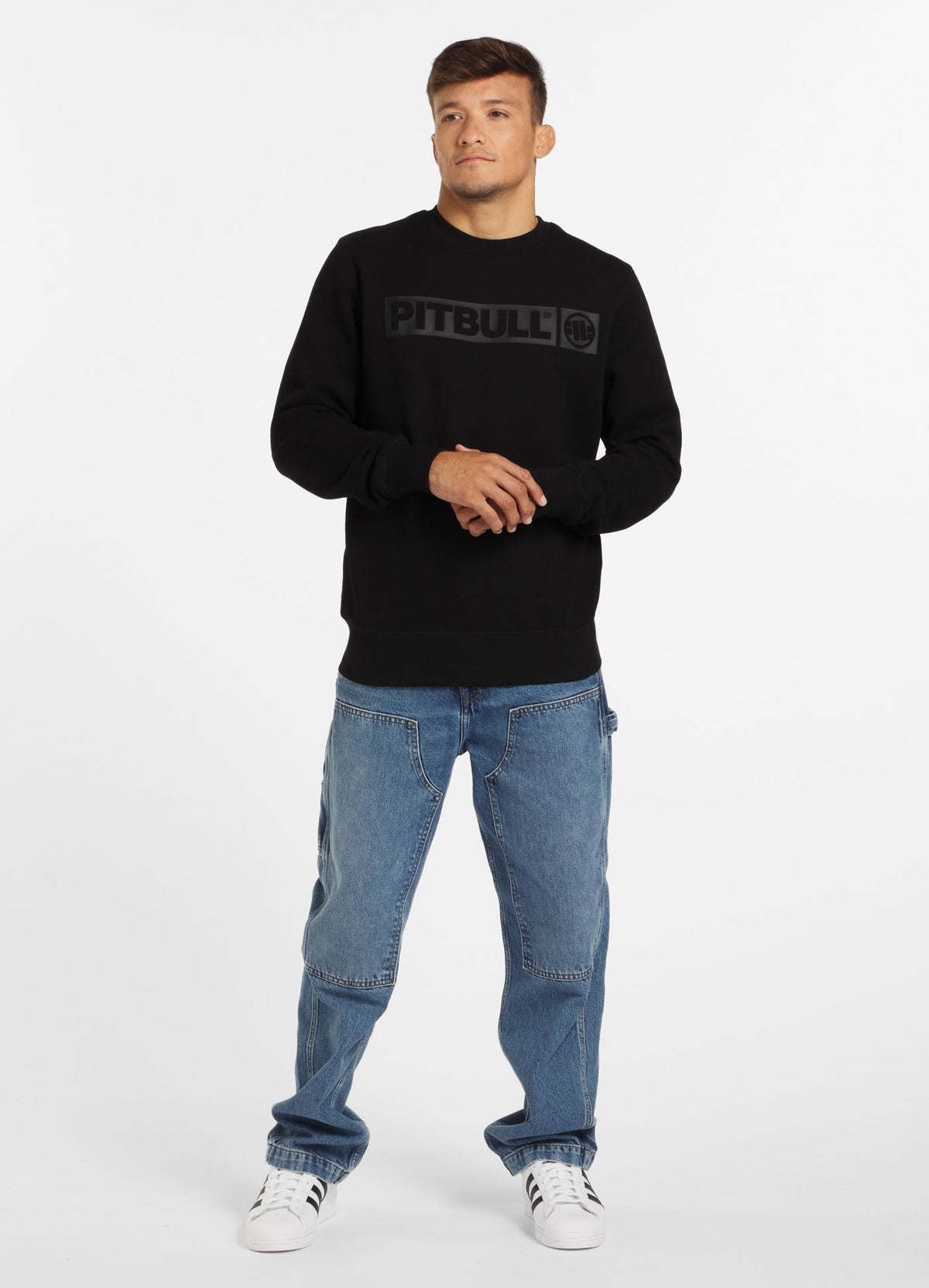 Sweatshirt Hilltop - Schwarz / Schwarz