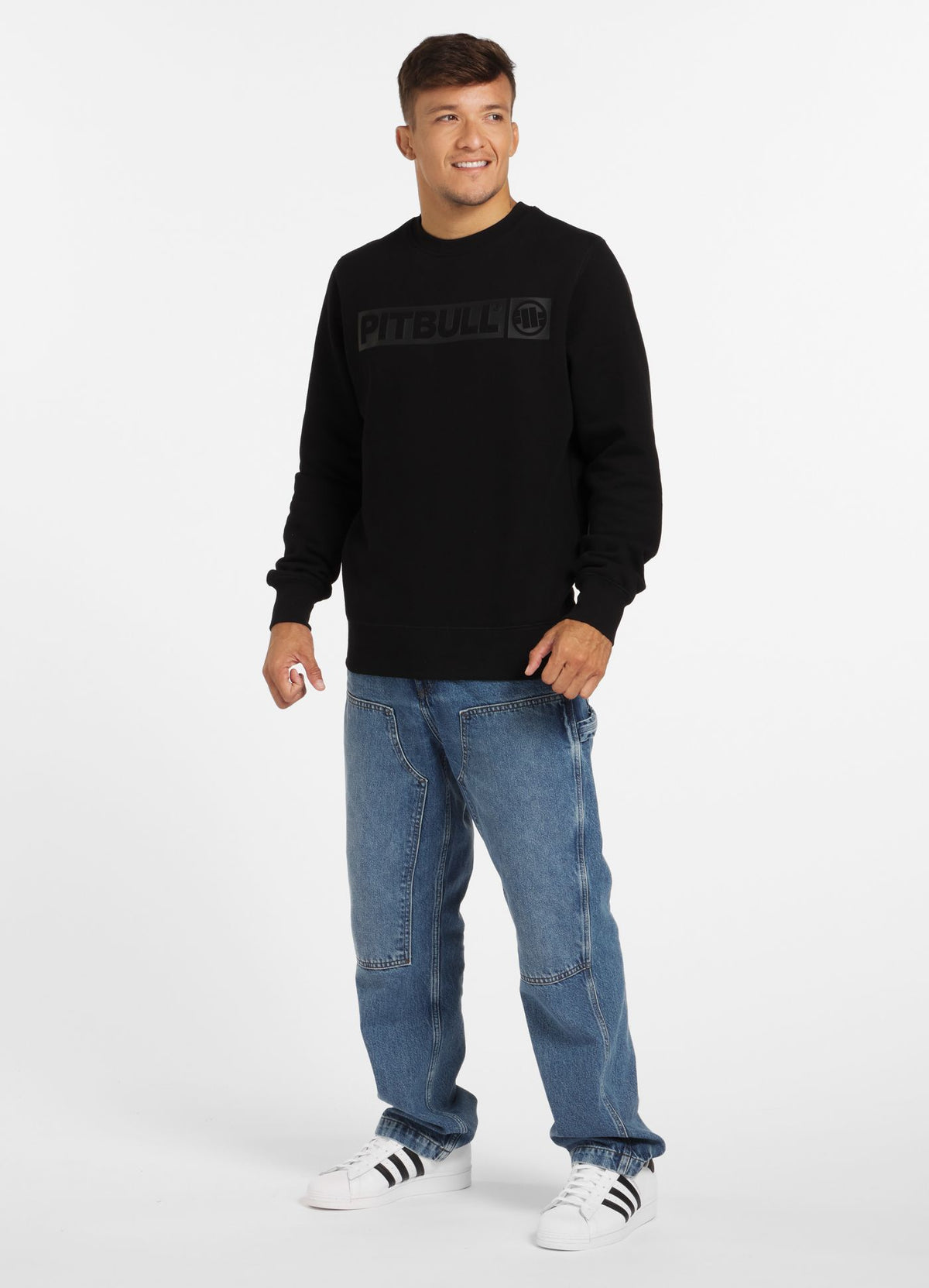 Sweatshirt Hilltop - Schwarz / Schwarz