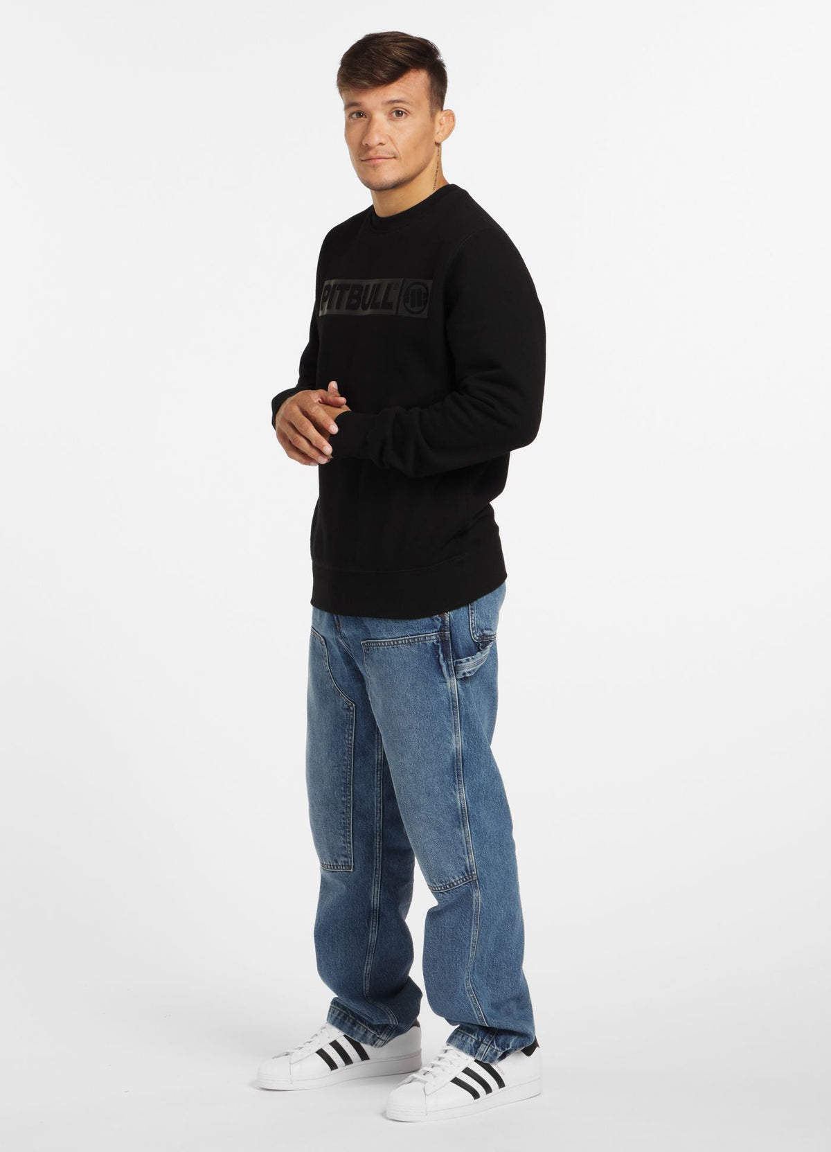 Sweatshirt Hilltop - Schwarz / Schwarz