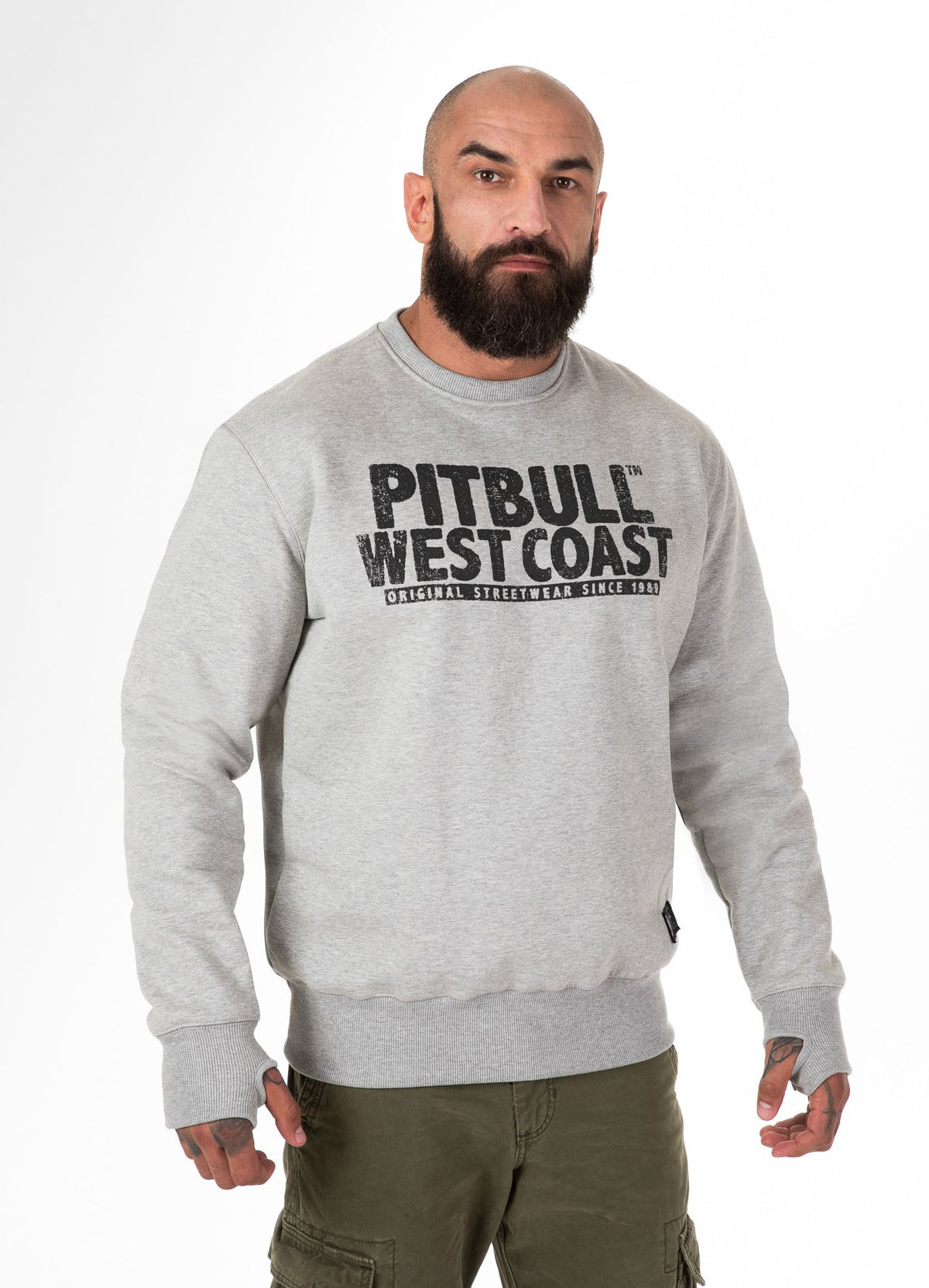 Sweatshirt Mugshot - Grau