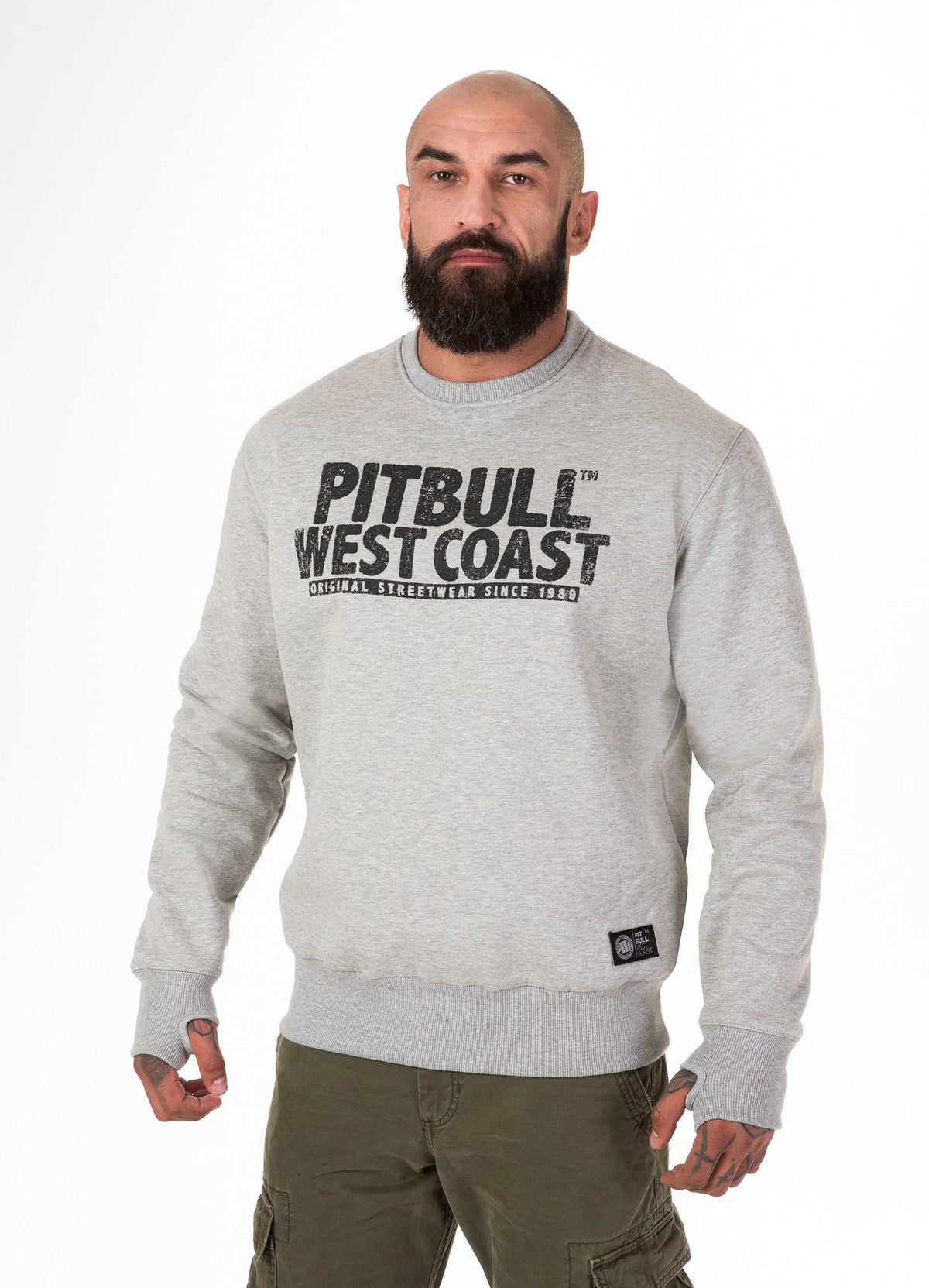 Sweatshirt Mugshot - Grau