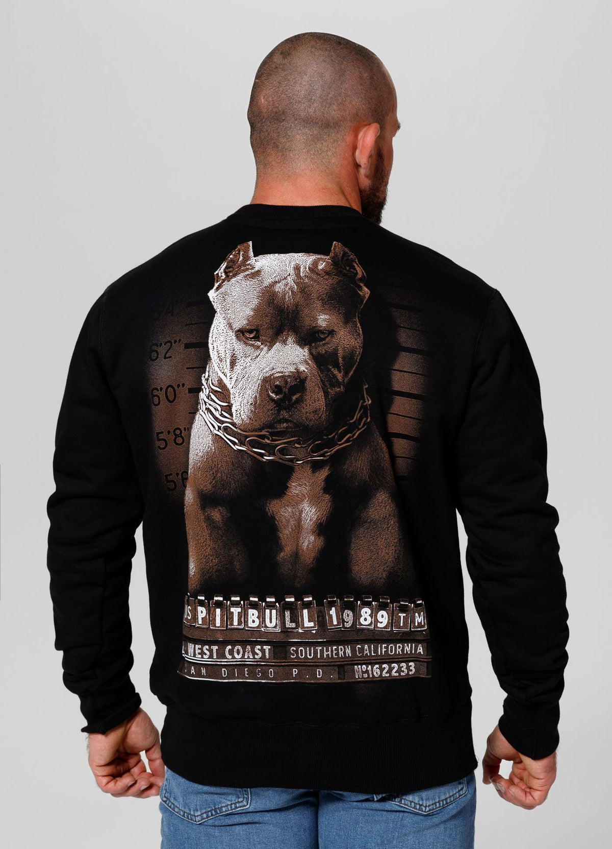 Sweatshirt Mugshot - Schwarz