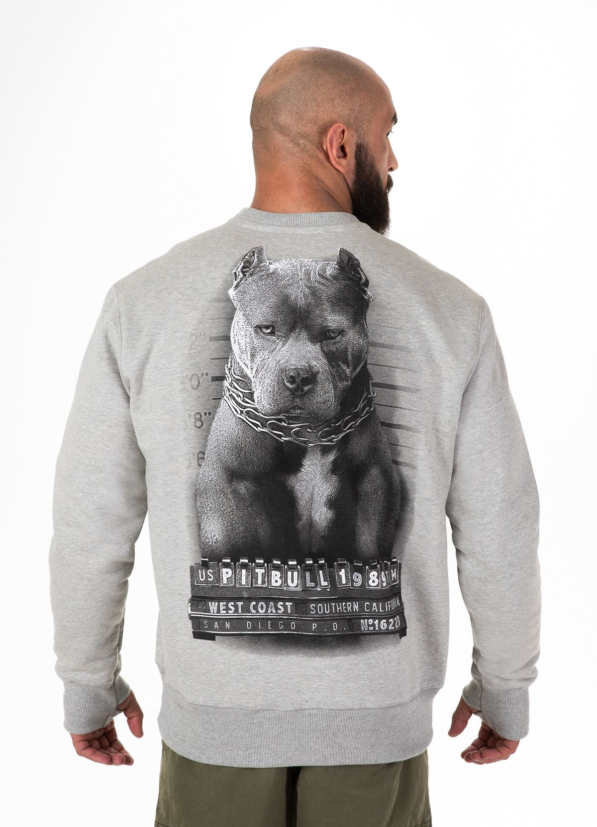 Sweatshirt Mugshot - Grau