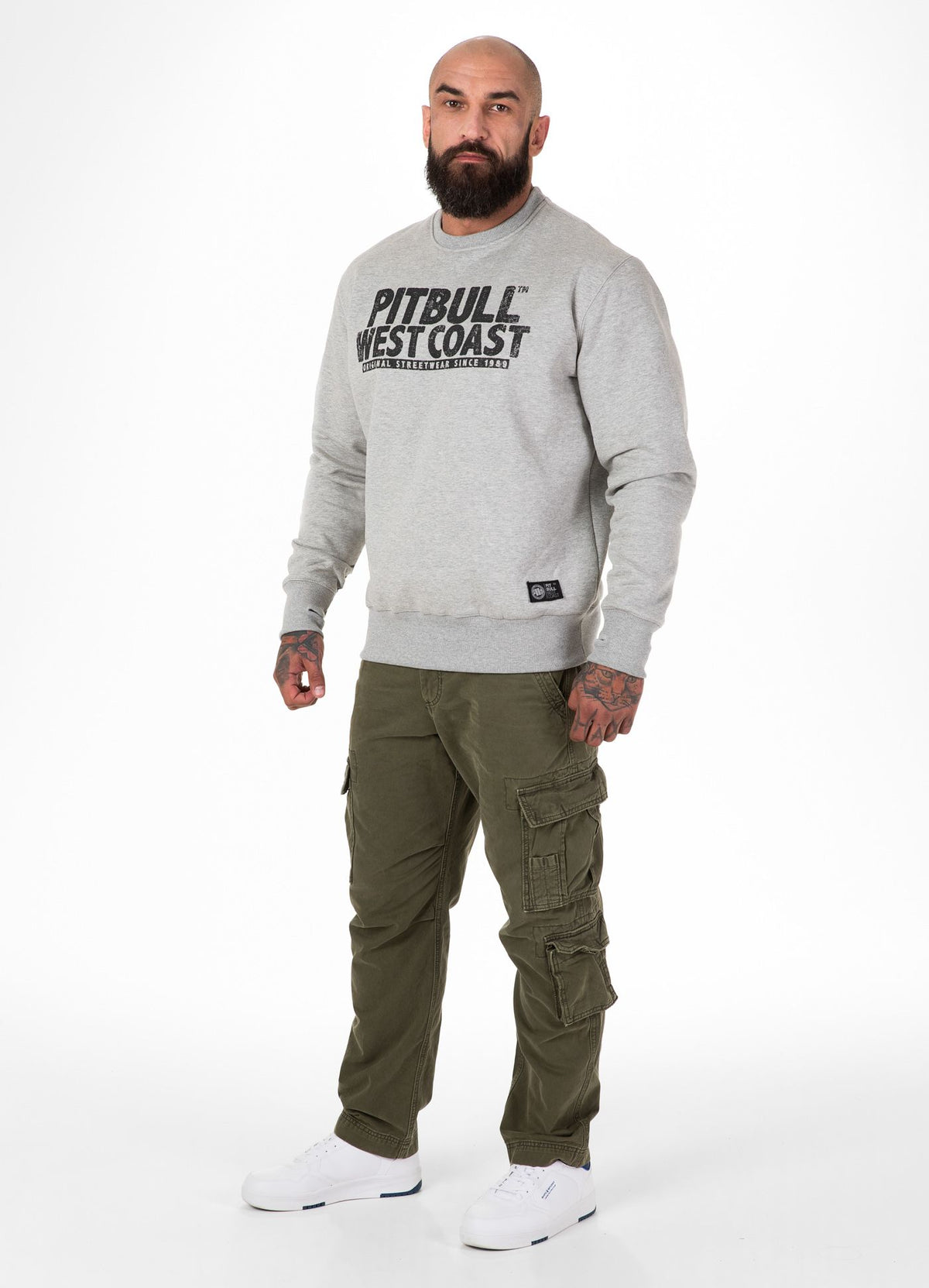 Sweatshirt Mugshot - Grau