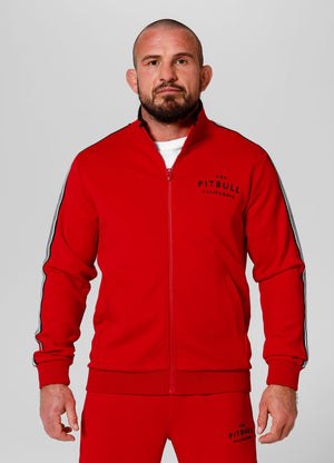 Sweatshirtjacke Nelson - Rot