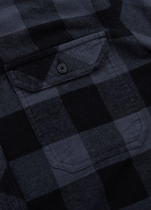 Flanellhemd Mitchell - Schwarz/Grau