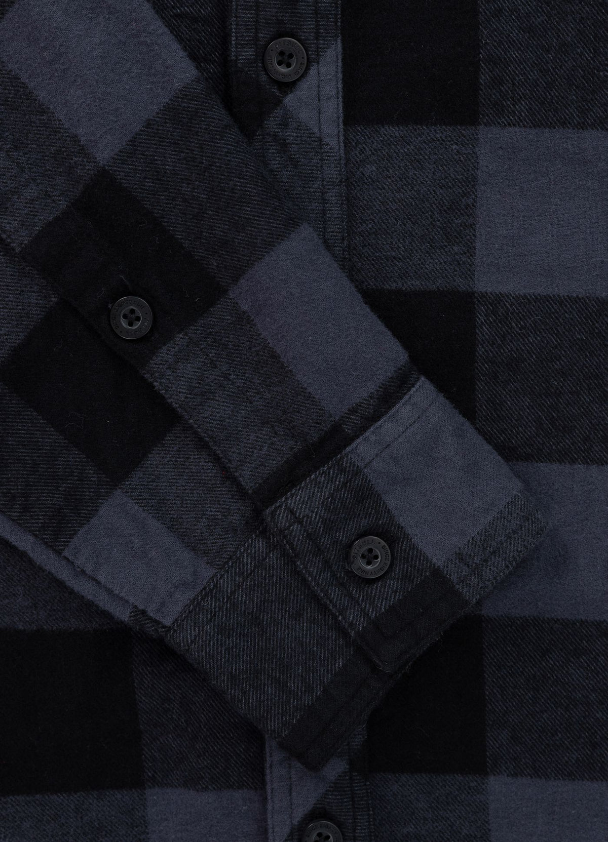 Flanellhemd Mitchell - Schwarz/Grau