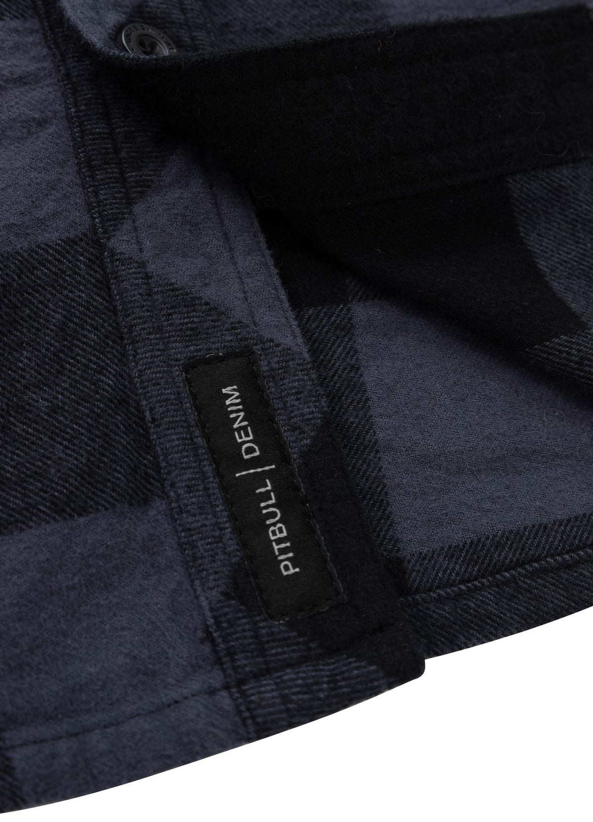 Flanellhemd Mitchell - Schwarz/Grau
