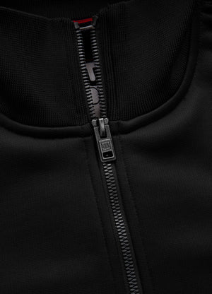 Trainingsjacke Oldschool Small Logo - Schwarz