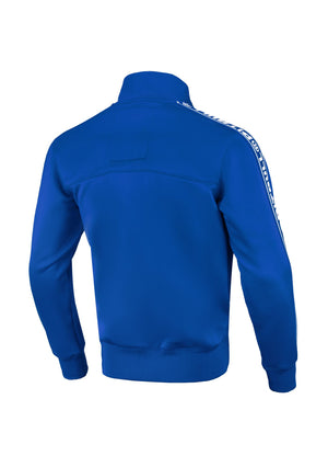 Trainingsjacke Oldschool Tape Logo - Blau