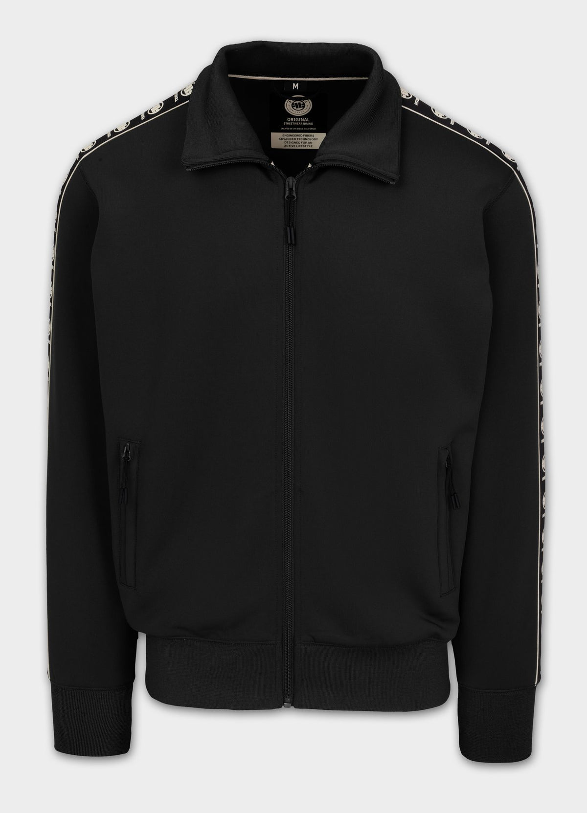 Men's Sweatjacket POWERS - Black