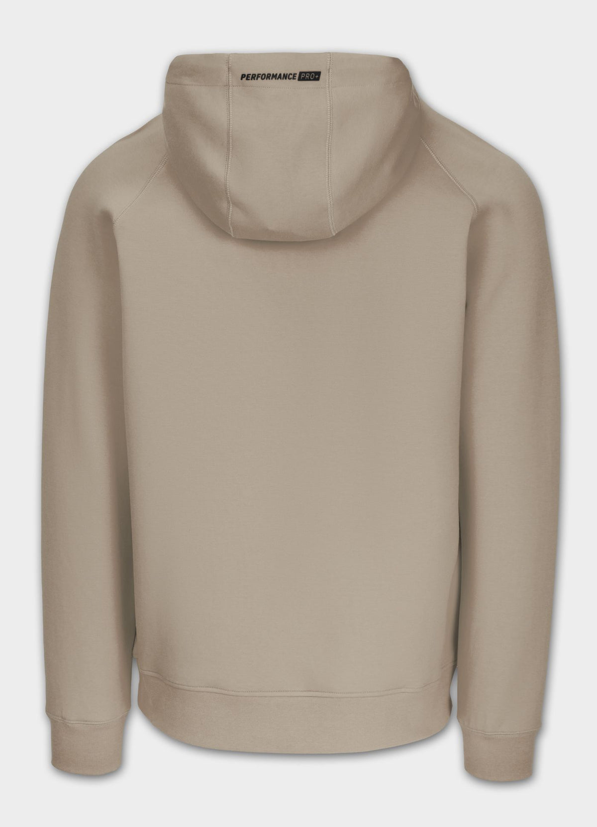 Men's Zip-up hoodie DOGWOOD - Dark sand