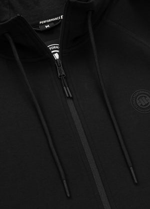 Men's Zip-up hoodie DOGWOOD - Black