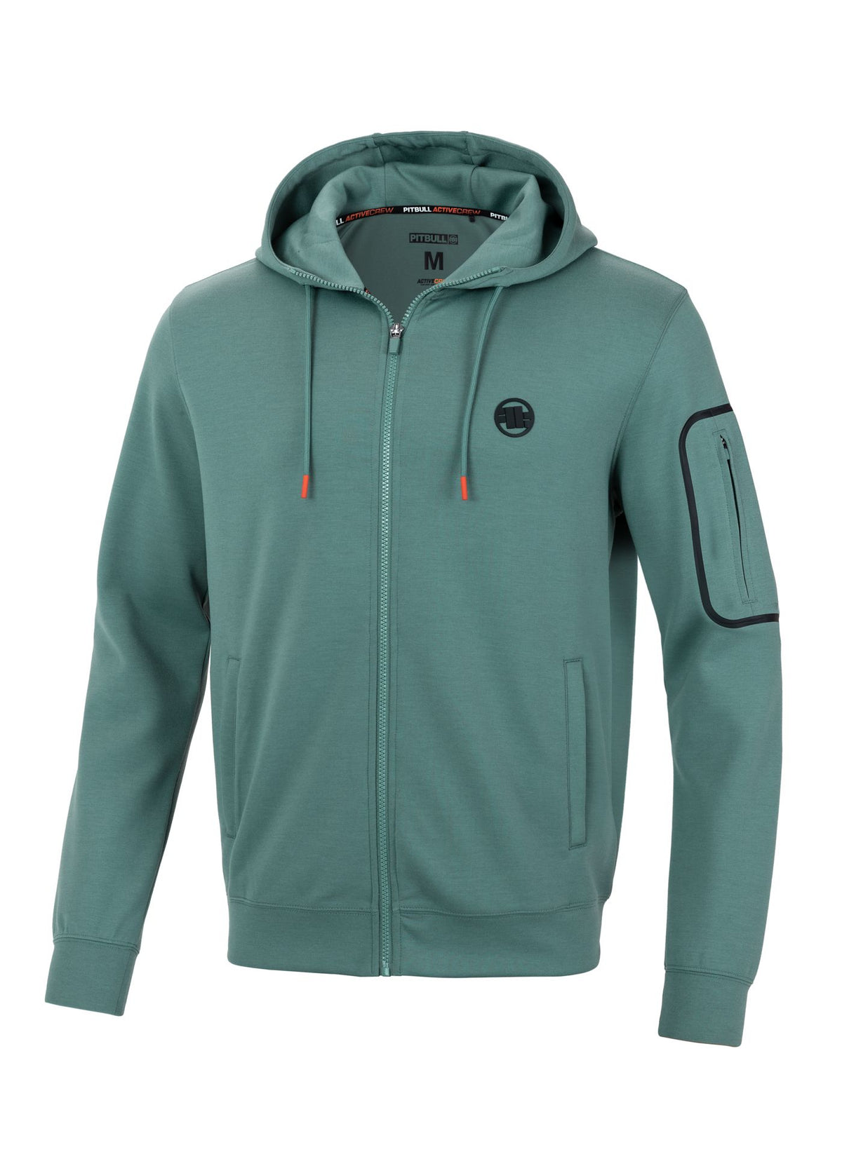 Hoodie mit Reißverschluss Explorer - Mint