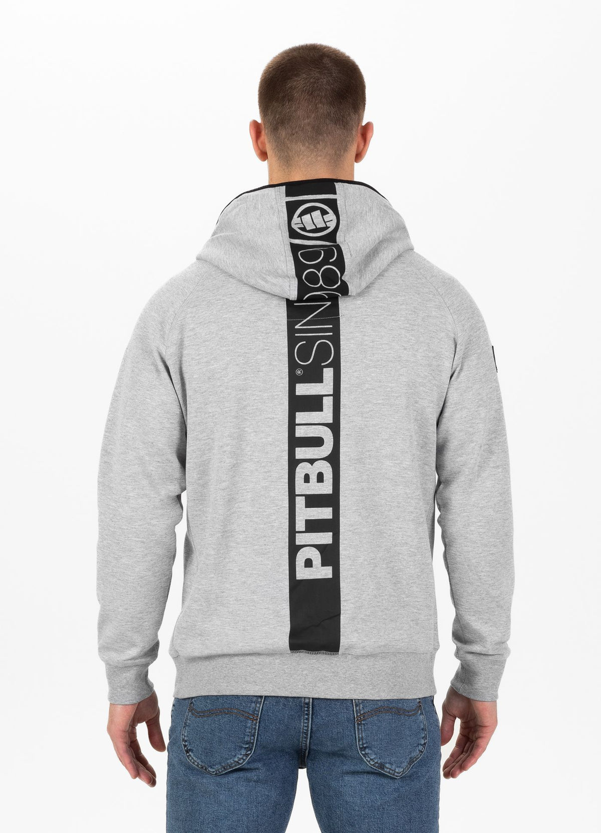 Hoodie mit Reißverschluss Hermes - Grau