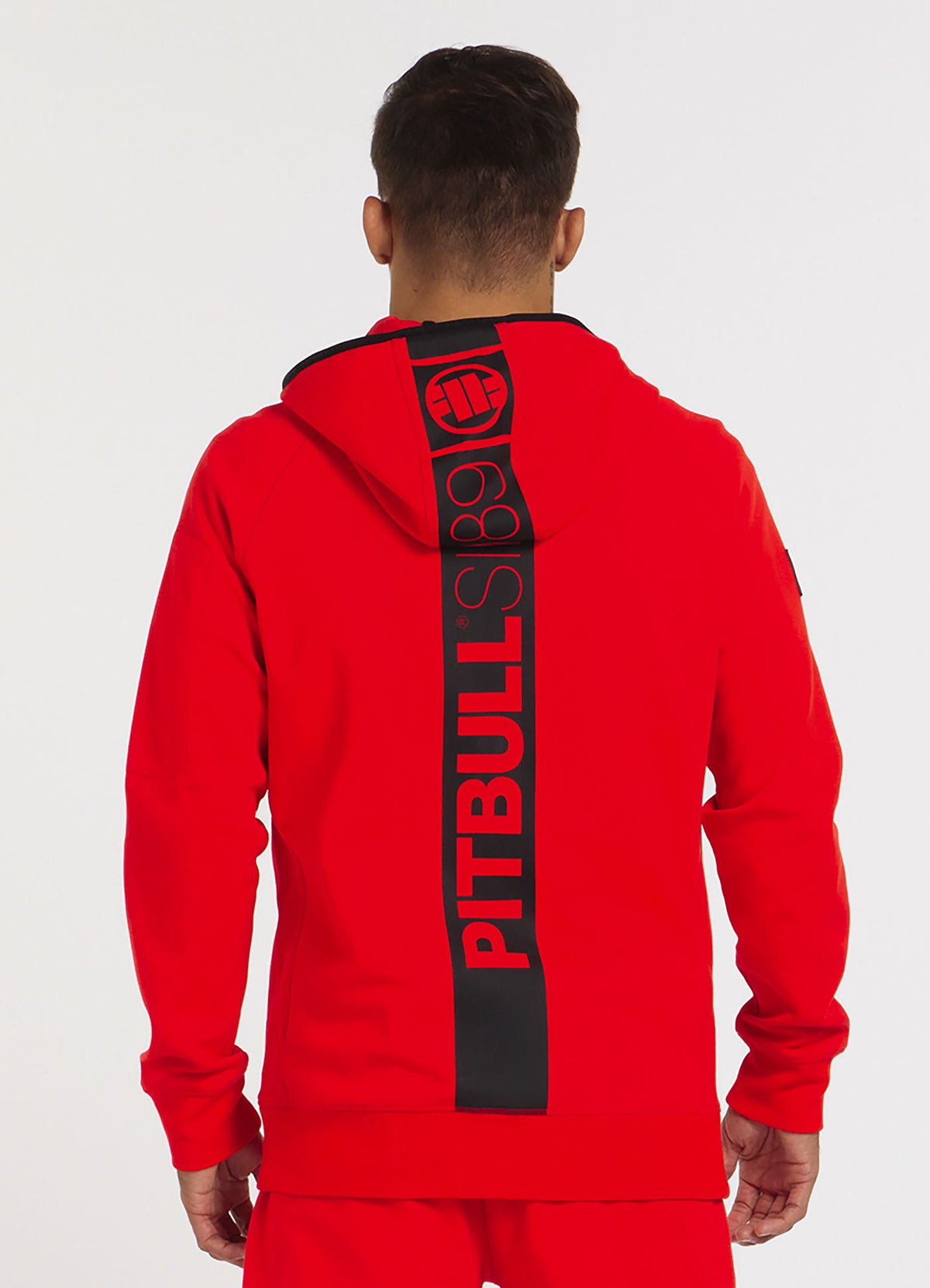 Hoodie mit Reißverschluss Hermes - Rot