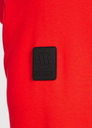 Hoodie mit Reißverschluss Hermes - Rot
