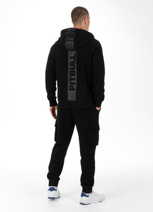 Hoodie mit Reißverschluss Hilltop 22 - Schwarz