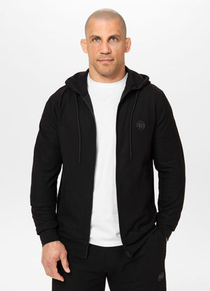 Hoodie mit Reißverschluss Rockey - Schwarz
