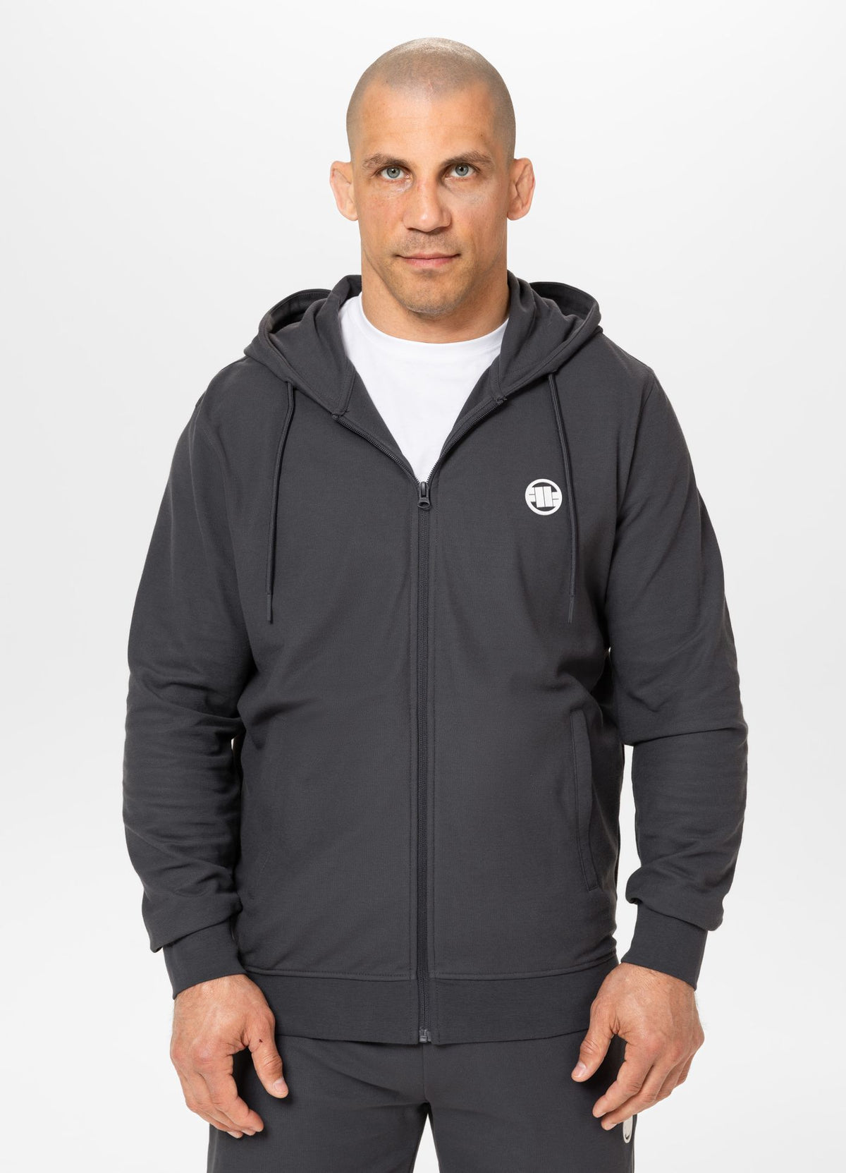 Hoodie mit Reißverschluss Rockey - Graphit
