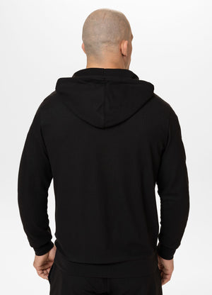 Hoodie mit Reißverschluss Rockey - Schwarz