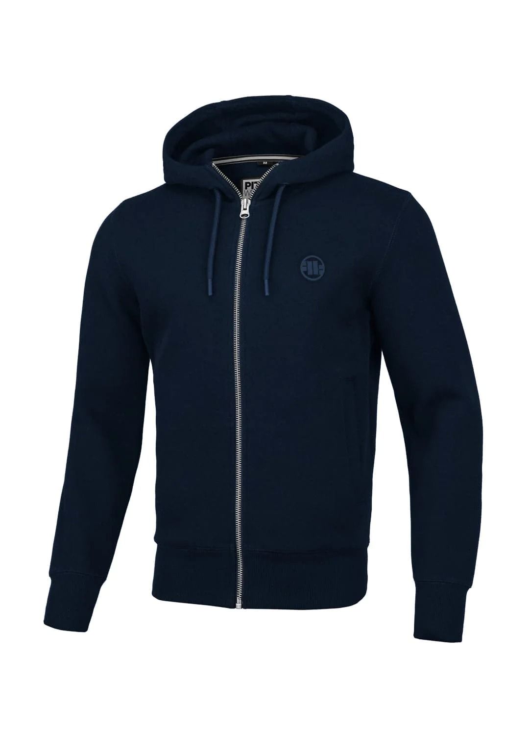 NEUER LOGO Premium Pique Dark Navy Zip Hoodie