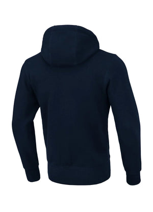 NEUER LOGO Premium Pique Dark Navy Zip Hoodie