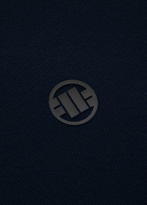 NEUER LOGO Premium Pique Dark Navy Zip Hoodie