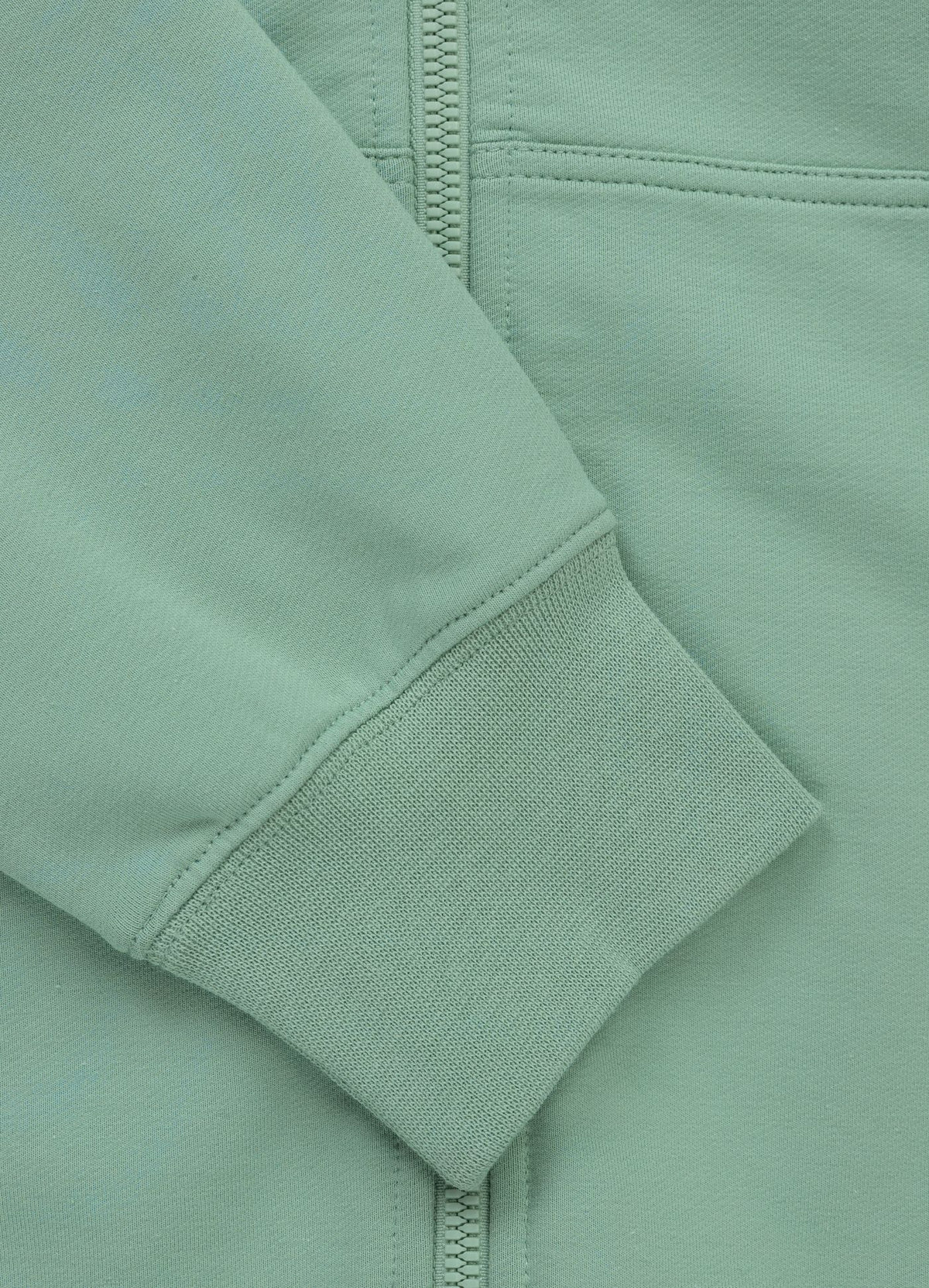 Men's Zip-up hoodie PLANET SURF - Mint