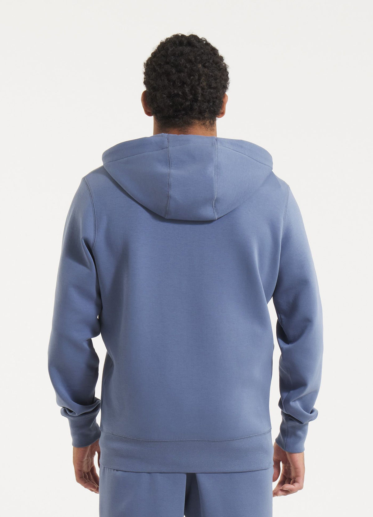 Men's Zip-up hoodie SAMPSON - Light blue