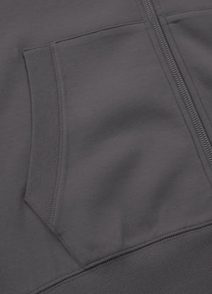 Men's Zip-up hoodie SAMPSON - Graphite