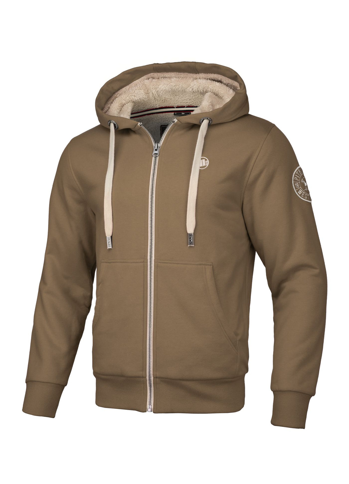 Hoodie mit Reißverschluss Sherpa Ruffin II - Coyote Braun