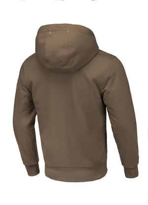 Hoodie mit Reißverschluss Sherpa Ruffin II - Braun