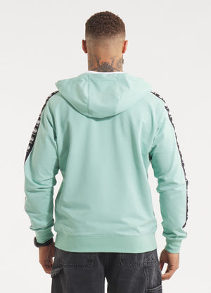 Herren Zip-Hoodie TAPE NUGGET - Helles Mintgrün