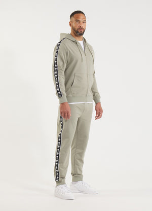 Men's Zip-up hoodie TAPE NUGGET - Dusty Salvia