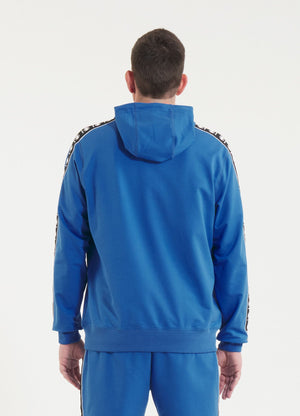 Men's Zip-up hoodie TAPE NUGGET - Electric blue