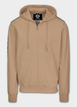 Men's Zip-up hoodie TAPE NUGGET - Light sand