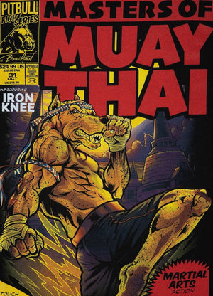Herren-Kapuzenpullover mit Reißverschluss Tricot Masters Of Muay Thai