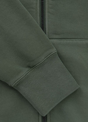 Men's Zip-up hoodie Washed Lancaster II - Washed green