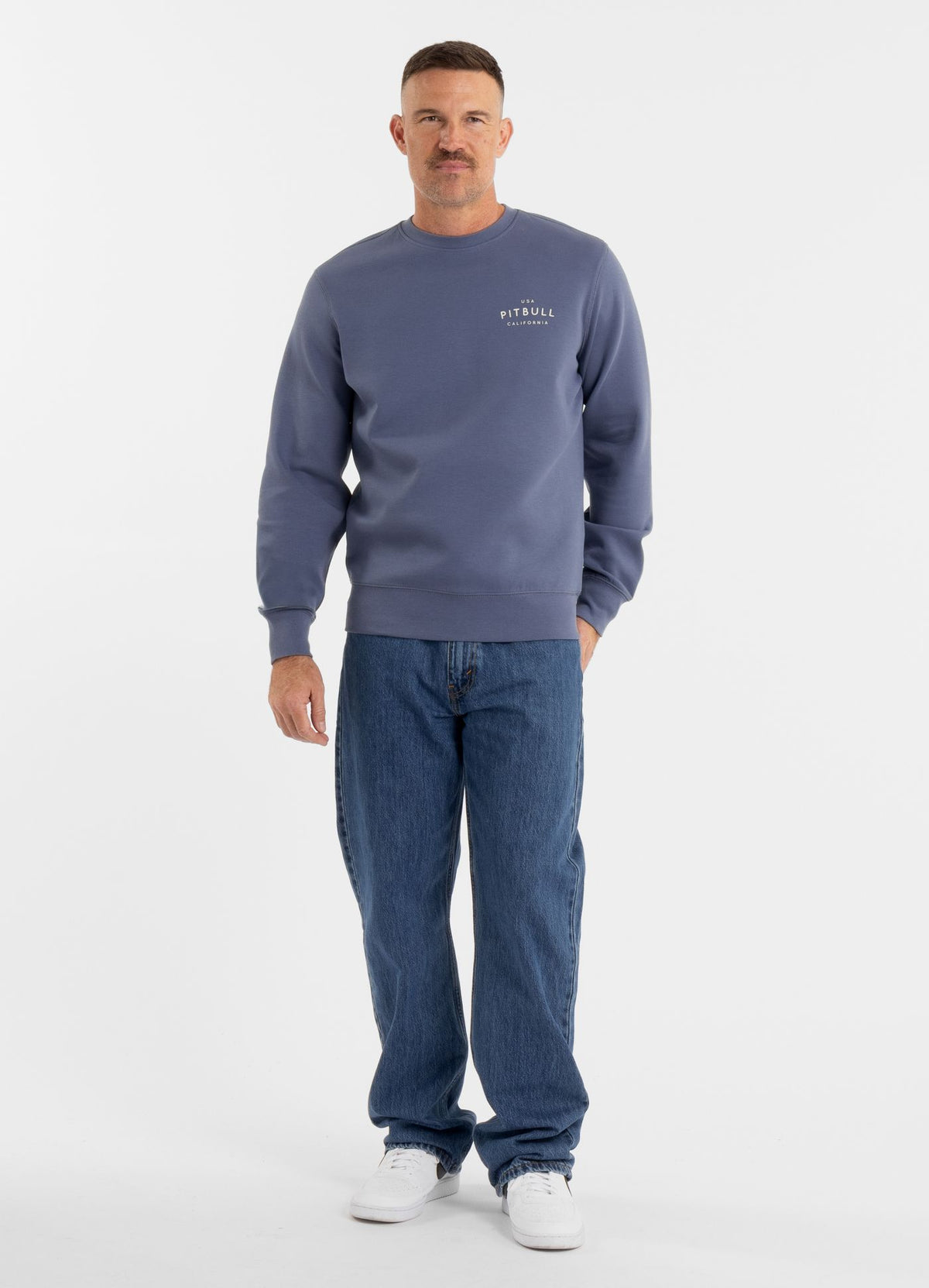 Men's Sweatshirt SAMPSON - Light blue