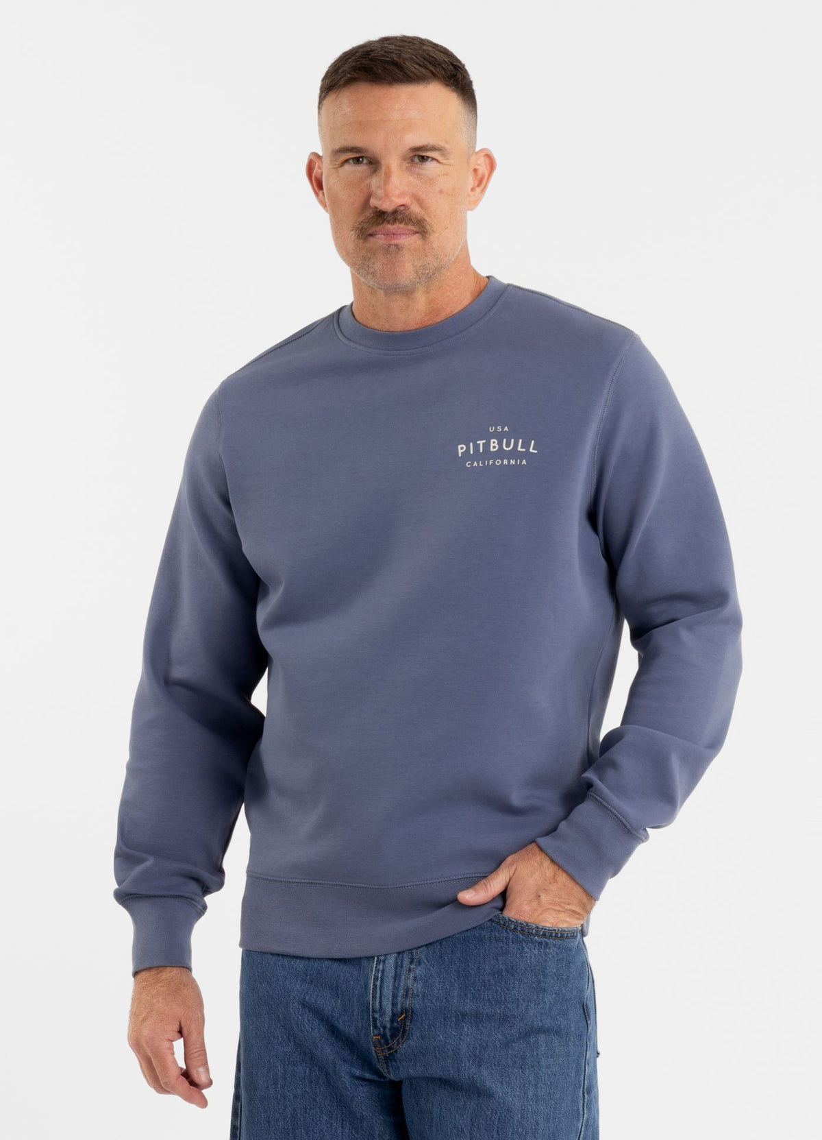 Men's Sweatshirt SAMPSON - Light blue