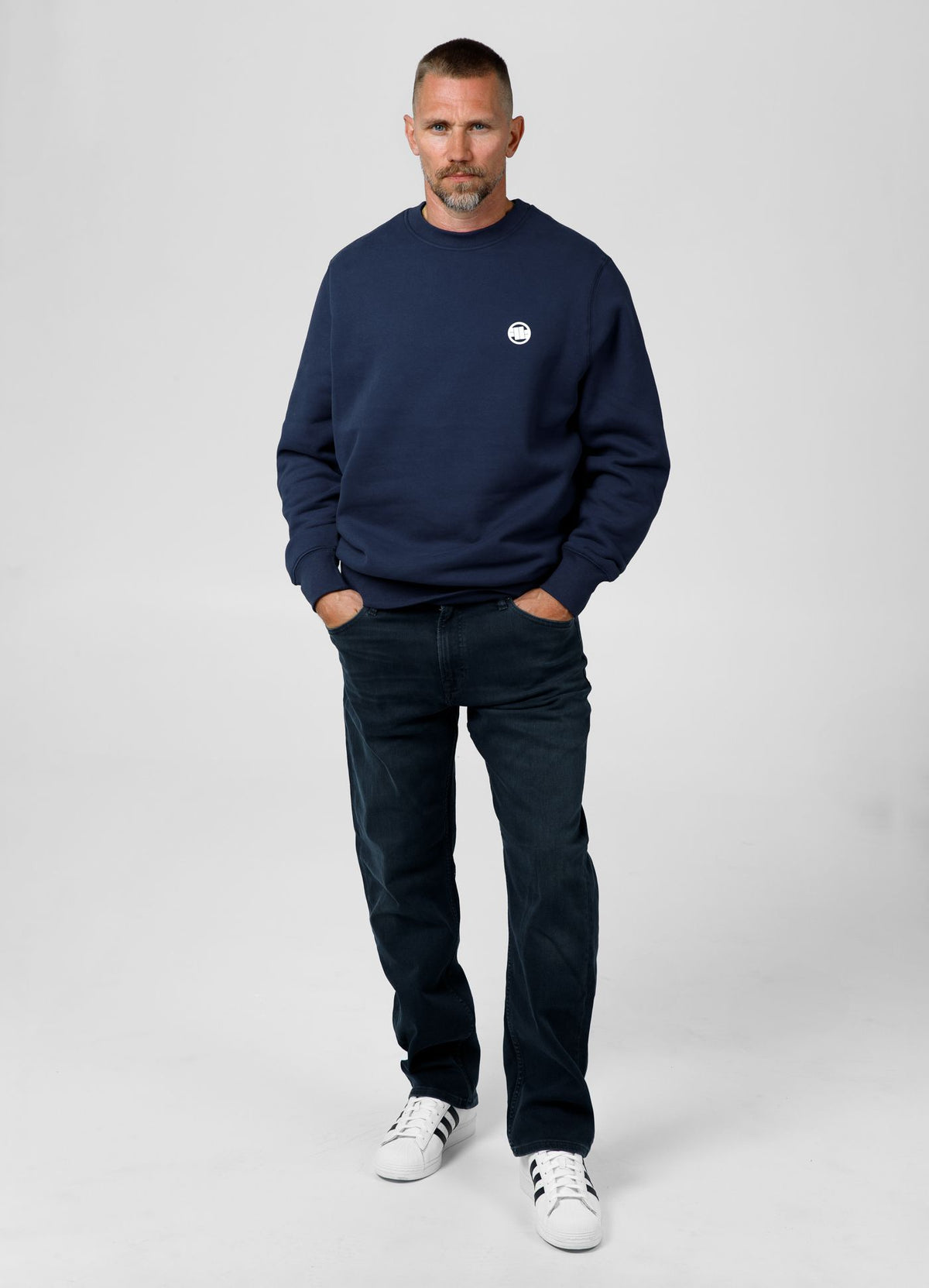 Sweatshirt Small Logo - Dunkelblau
