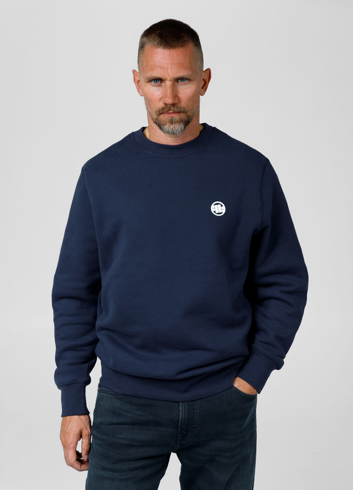 Sweatshirt Small Logo - Dunkelblau