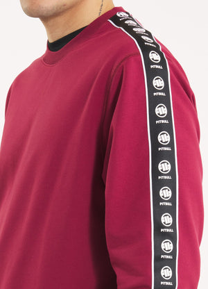 Men's Sweatshirt TAPE NUGGET - Burgundy