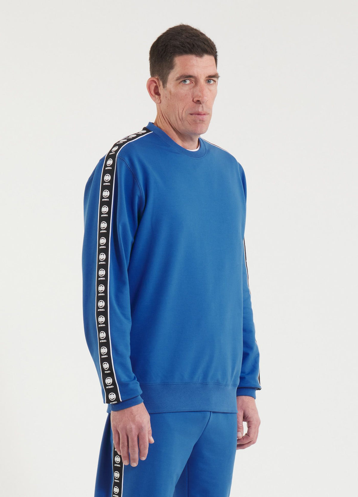 Men's Sweatshirt TAPE NUGGET - Electric blue