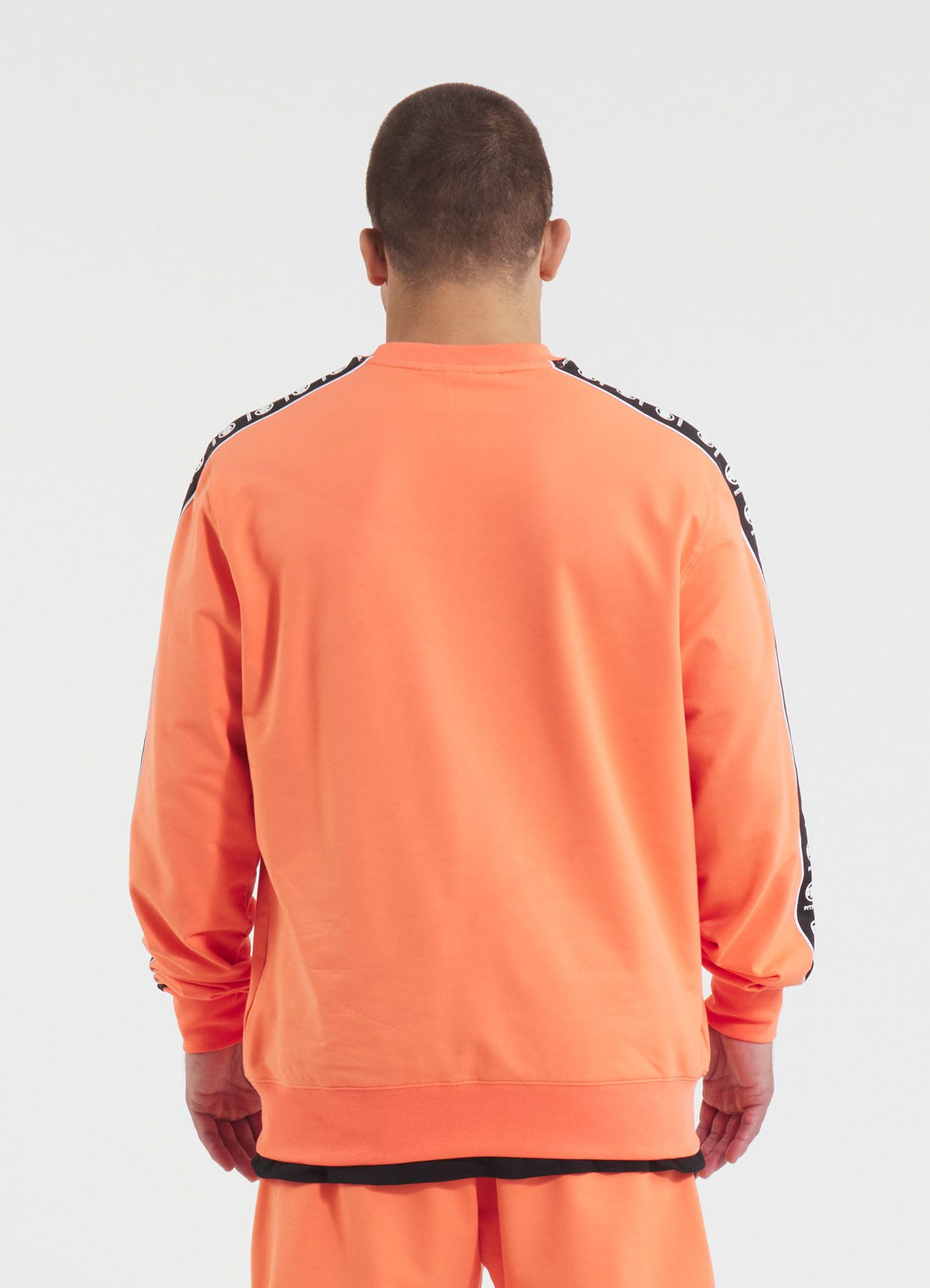 Men's Sweatshirt TAPE NUGGET - Bright Salmon